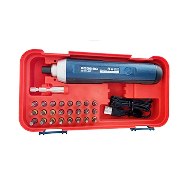 پیچ گوشتی شارژی توسن مدل 2036SC مجموعه 25 عددی