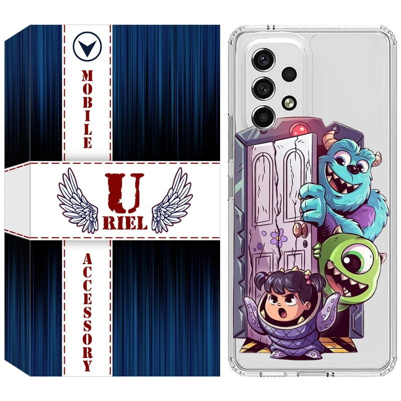 کاور یوریل مدل Clear کد 67 طرح سالیوان مناسب برای گوشی موبایل سامسونگ Galaxy A32 5G / M32 5G