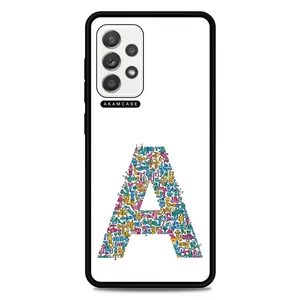 AKAM AMC-WSGA52-ALPHADOODLEBET-1 Cover For Samsung Galaxy A52