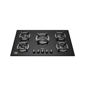 اجاق گاز صفحه‌ای پنج شعله تکنوکیت مدل Bergamo TK-519G