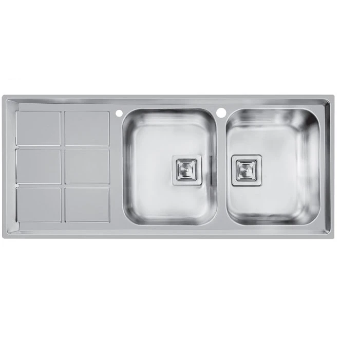 عکس شماره 2 : سینک ظرفشویی استیل اخوان مدل 500 توکار