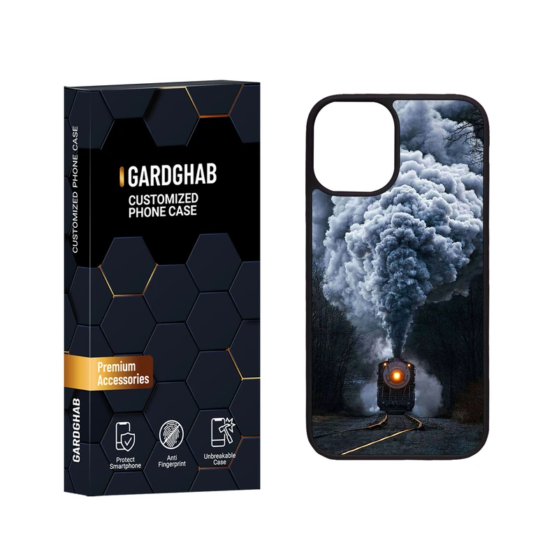 کاور گارد قاب مدل دور ژله ای پشت گلس پسرانه مناسب برای گوشی موبایل اپل iPhone 12 Mini