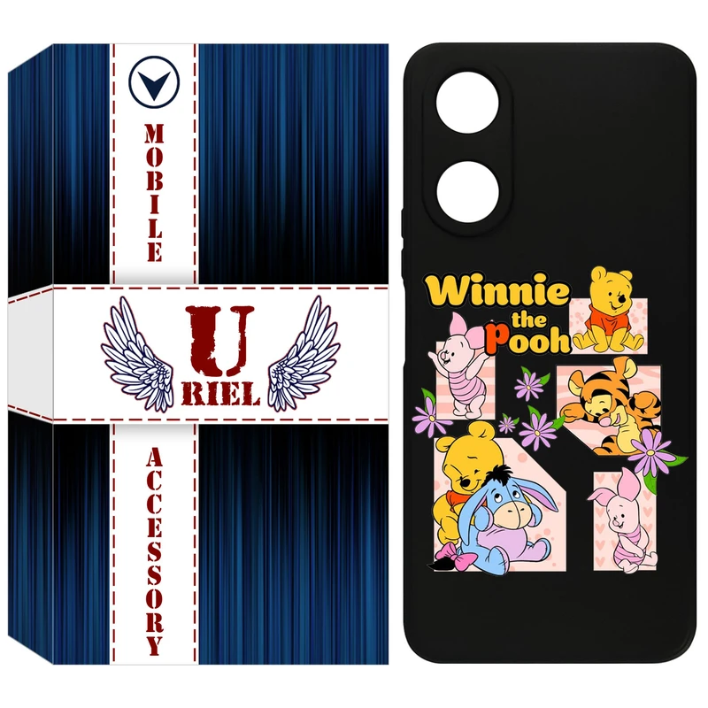 کاور یوریل مدل KSH کد 56 طرح کارتونی مناسب برای گوشی موبایل آنر X5 Plus