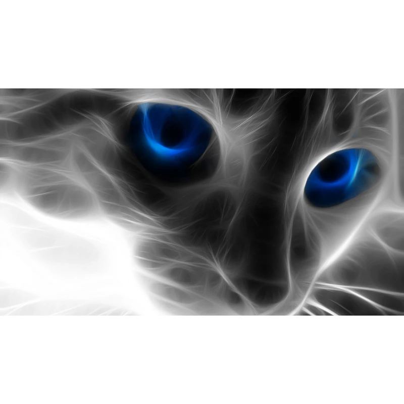 تابلو شاسی طرح نقاشی گربه مدل T7921