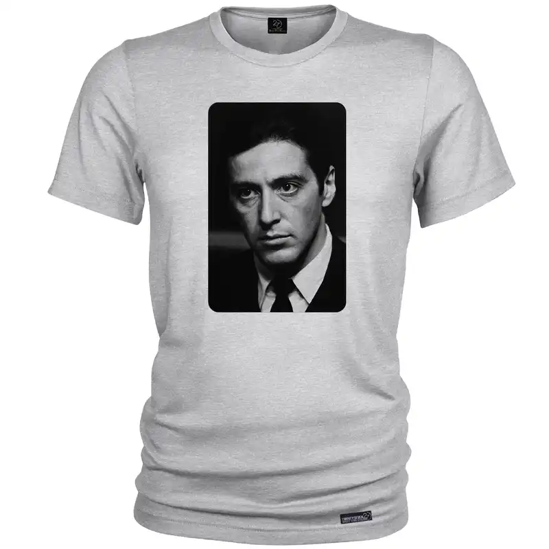تی شرت آستین کوتاه مردانه 27 مدل Al Pacino کد MH1139