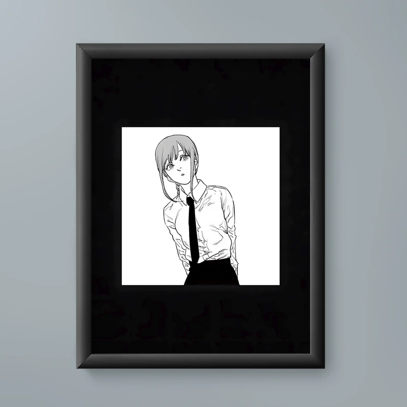 تابلو مدل انیمه ماکیما چینساو من Makima Chainsaw Man anime 09