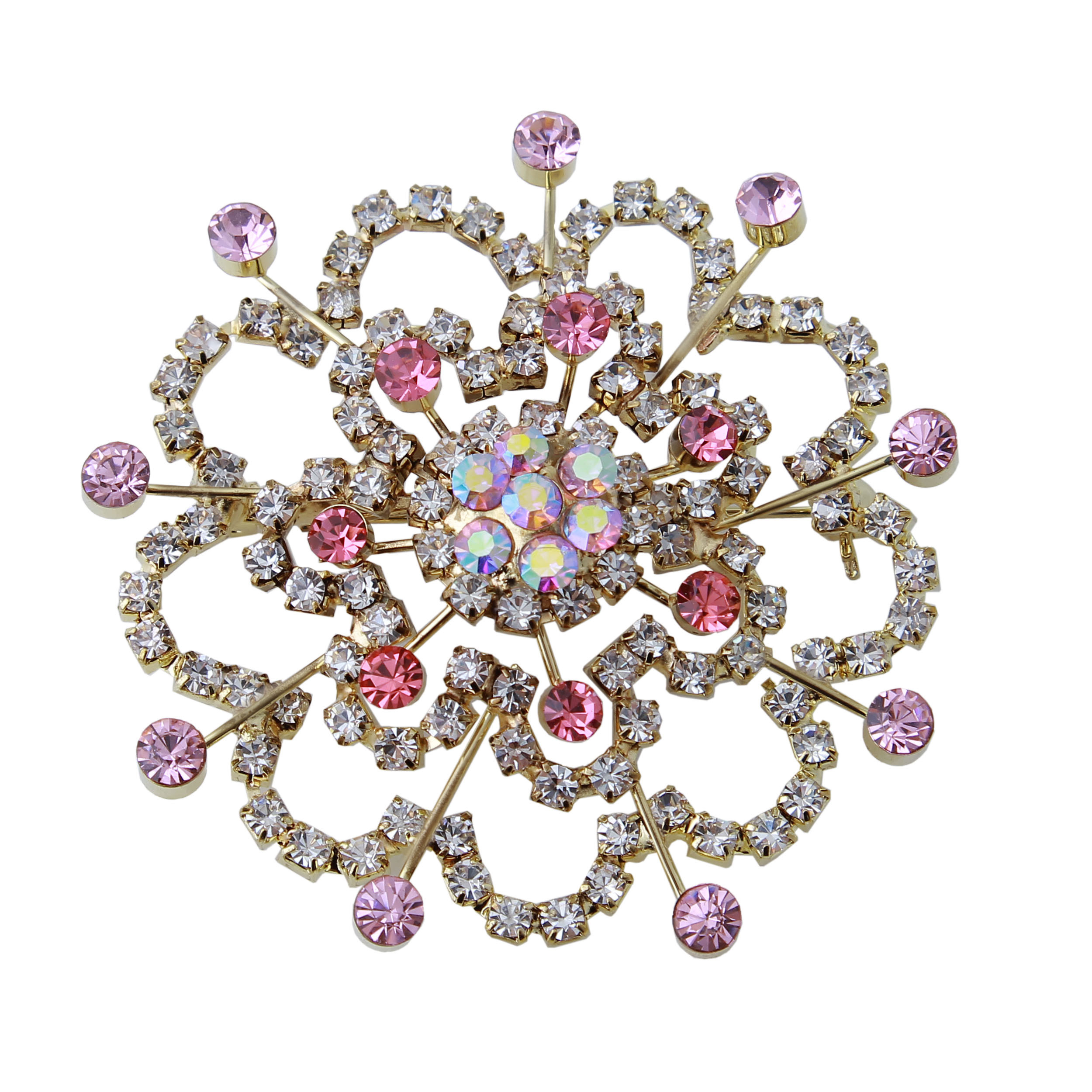 گل سینه زنانه بازرگانی میلادی مدل استیل ضد حساسیت رنگ ثابت فول نگین بدون ریزش کلاسیک کد ACZ_041 گل سینه زنانه بازرگانی میلادی مدل استیل ضد حساسیت رنگ ثابت فول نگین بدون ریزش کلاسیک کد ACZ_041