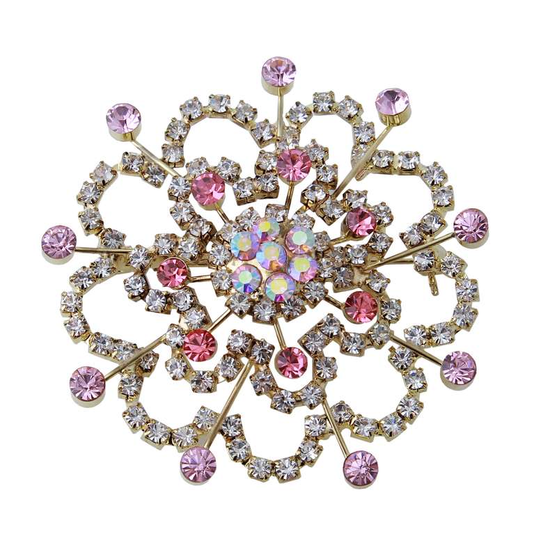 گل سینه زنانه بازرگانی میلادی مدل استیل ضد حساسیت رنگ ثابت فول نگین بدون ریزش کلاسیک کد ACZ_041 گل سینه زنانه بازرگانی میلادی مدل استیل ضد حساسیت رنگ ثابت فول نگین بدون ریزش کلاسیک کد ACZ_041