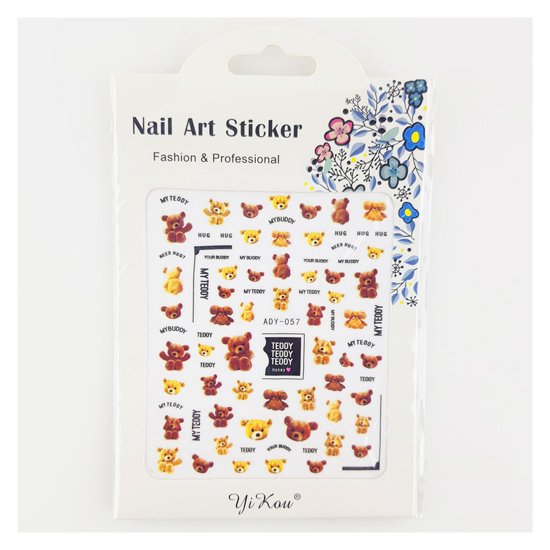 استیکر طراحی ناخن مدل 057