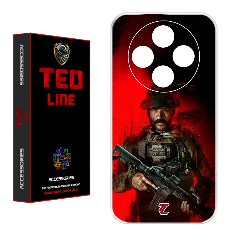 کاور تدلاین طرح کاپیتان پرایس کد 1200 مناسب برای گوشی موبایل شیائومی Redmi 14C / Poco C75