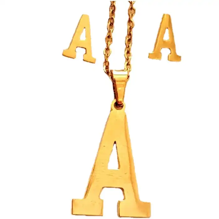 نیم ست زنانه مدل حرف A کد P77