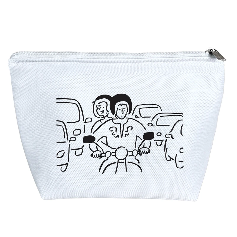 کیف لوازم آرایش دخترانه خندالو مدل ترافیک کد 7081