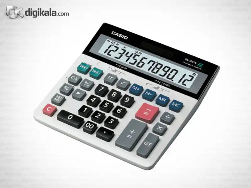 ماشین حساب کاسیو DS-120TV