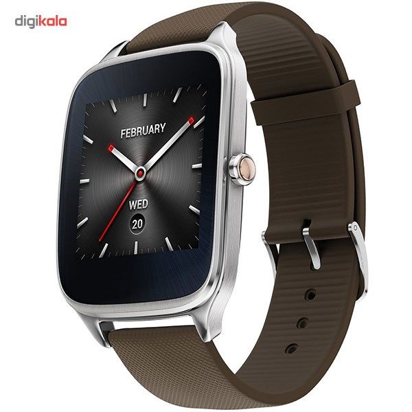 ساعت هوشمند ایسوس مدل Zenwatch 2 WI501Q New با بند لاستیکی و قابلیت شارژ سریع -  - 2