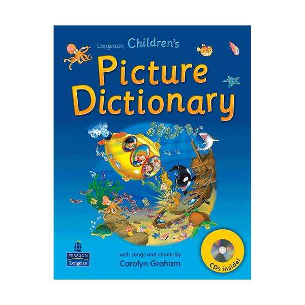 کتاب Longman Childrens Picture Dictionary اثر Carolyn Graham انتشارات Pearson 