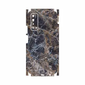 MAHOOT Earth-White-Marble-FullSkin Cover Sticker for Huawei Y7a