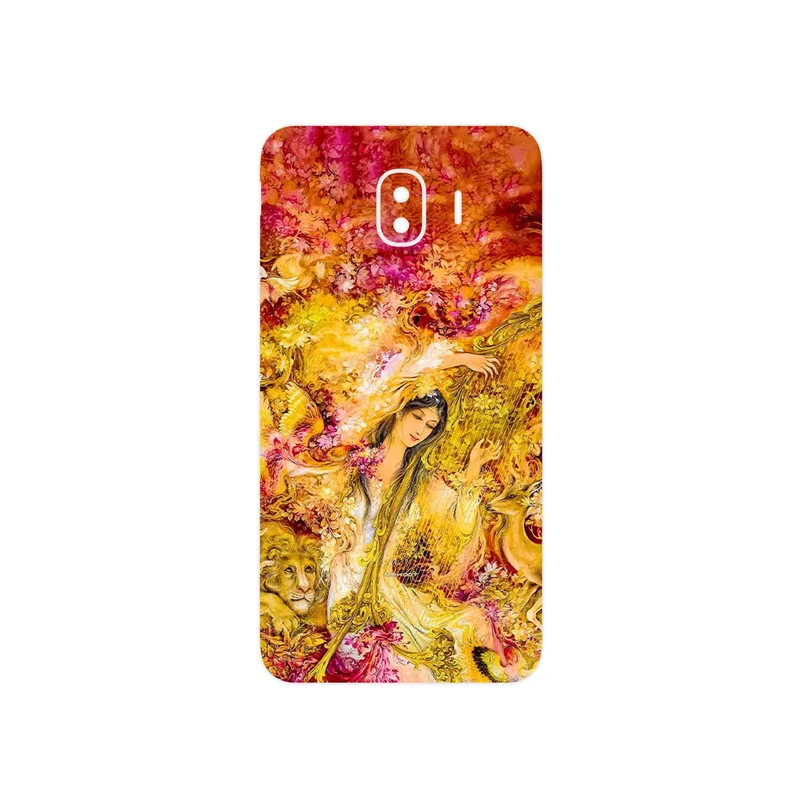 برچسب پوششی ماهوت مدل Persian miniature 1 مناسب برای گوشی موبایل سامسونگ Galaxy J4