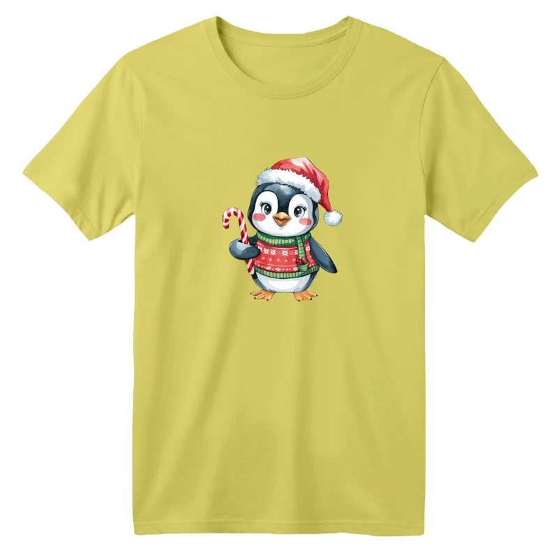 تی شرت آستین کوتاه بچگانه مدل کریسمسی کد 016