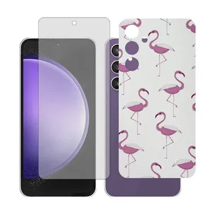 Glass Together model Matte Screen Protector Suitable for Samsung Galaxy A55 Mobile Phone with Back cover sticker