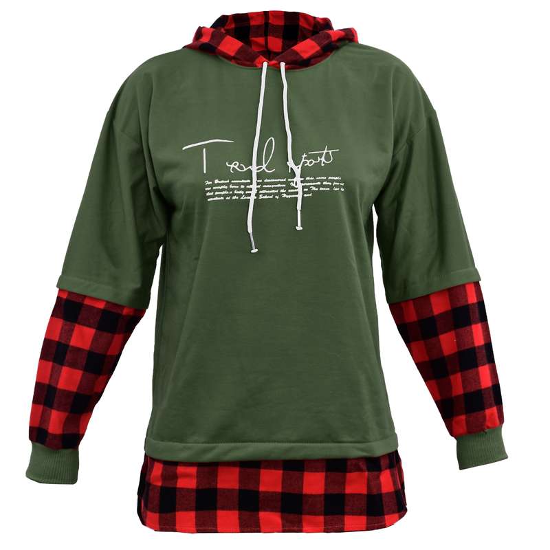 هودی زنانه کد TRN010-SAR