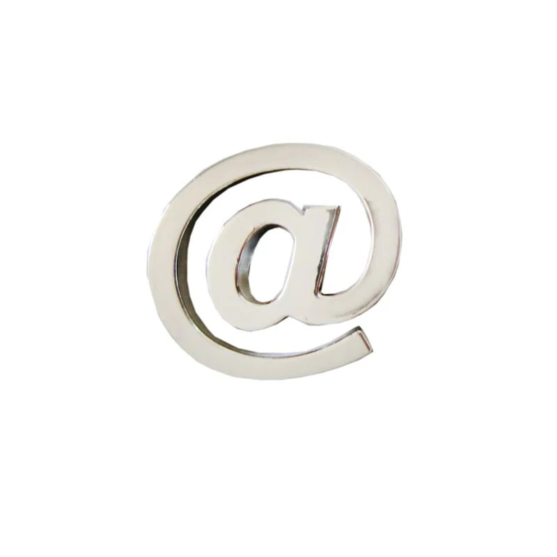 آرم خودرو طرح حرف انگلیسی مدل @ کد 100