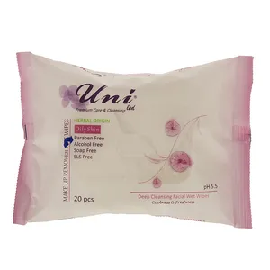 Uni Led Oily Skin Wet Wipes 20Pcs