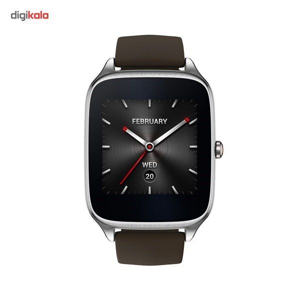 ساعت هوشمند ایسوس مدل Zenwatch 2 WI501Q New با بند لاستیکی و قابلیت شارژ سریع -  - 5