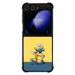 AKAM AMC-WSGZFLIP5-MINIONS4 Cover For Samsung Galaxy Z Flip 5