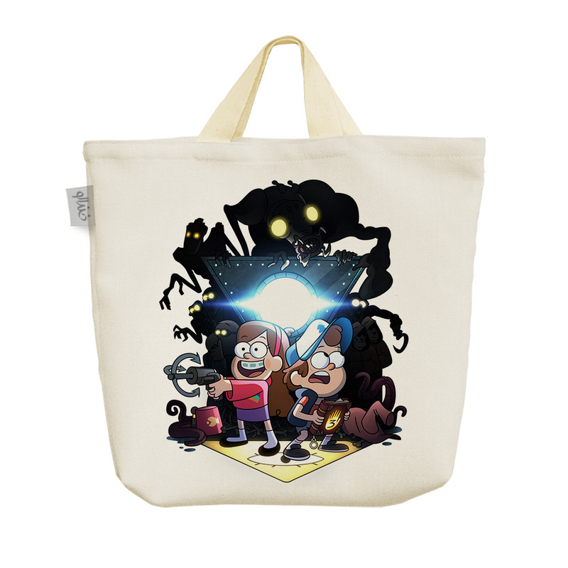 ساک خرید خندالو مدل میبل و دیپر انیمیشن آبشار جاذبه کد 2419