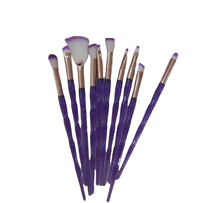 ست برس آرایشی مدل 109 مجموعه 10 عددی