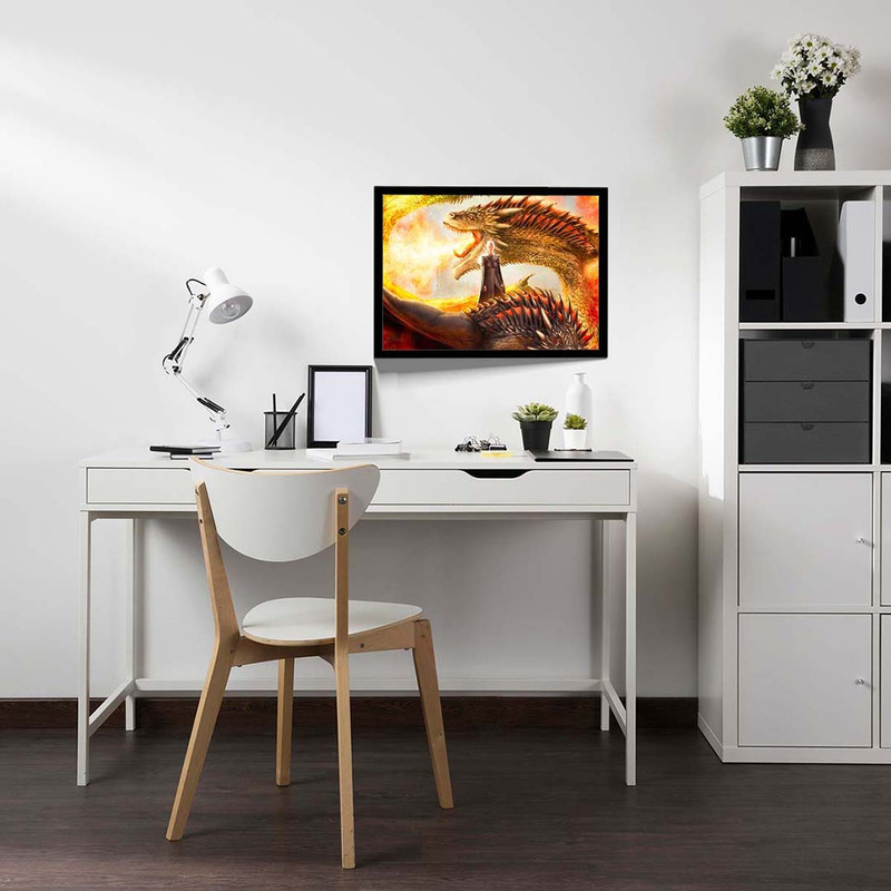 تابلو مدل mother of dragons کد F-14020