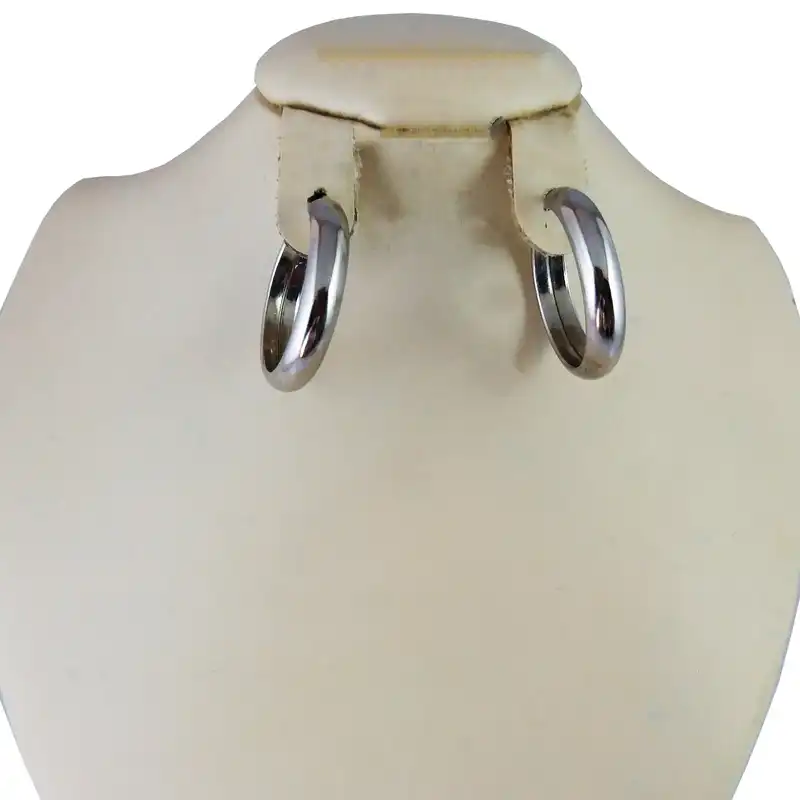 گوشواره نقره زنانه مدل حلقه‌ای کد NG2507