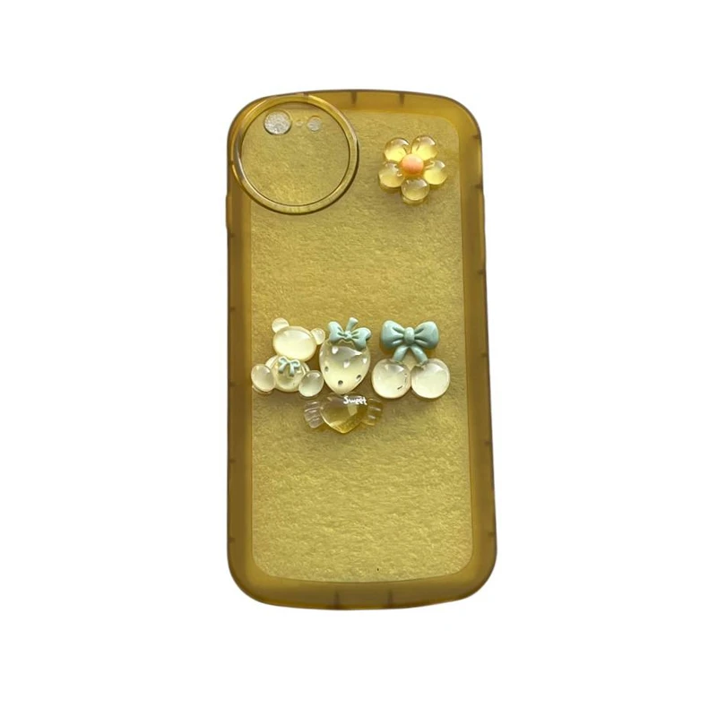 کاور مدل  ژله ایی طرح عروسکی مناسب برای گوشی موبایل اپل Iphone 6 Plus