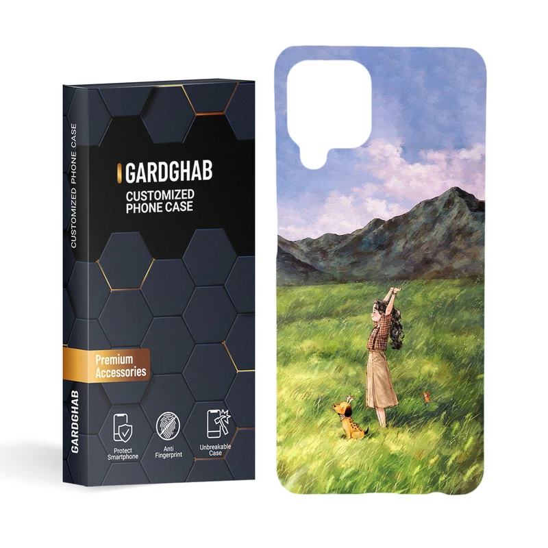 کاور گارد قاب مدل دخترانه مناسب برای گوشی موبایل سامسونگ Galaxy A22 4G