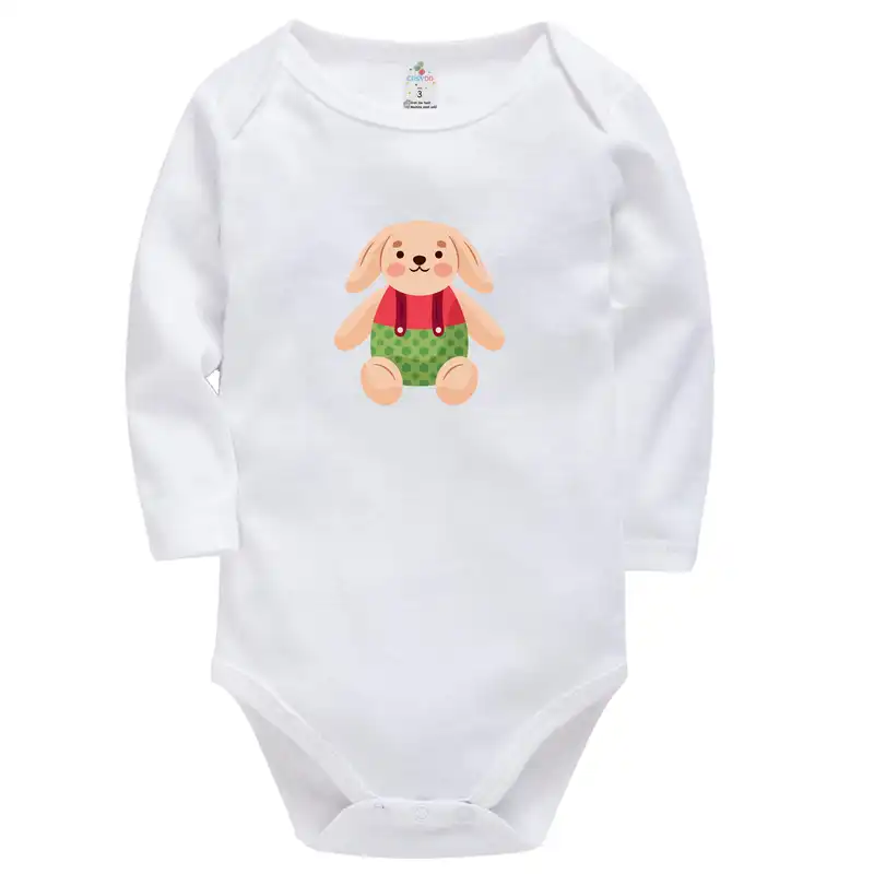 بادی آستین بلند نوزادی ایزی دو مدل ED014 مجموعه 3 عددی