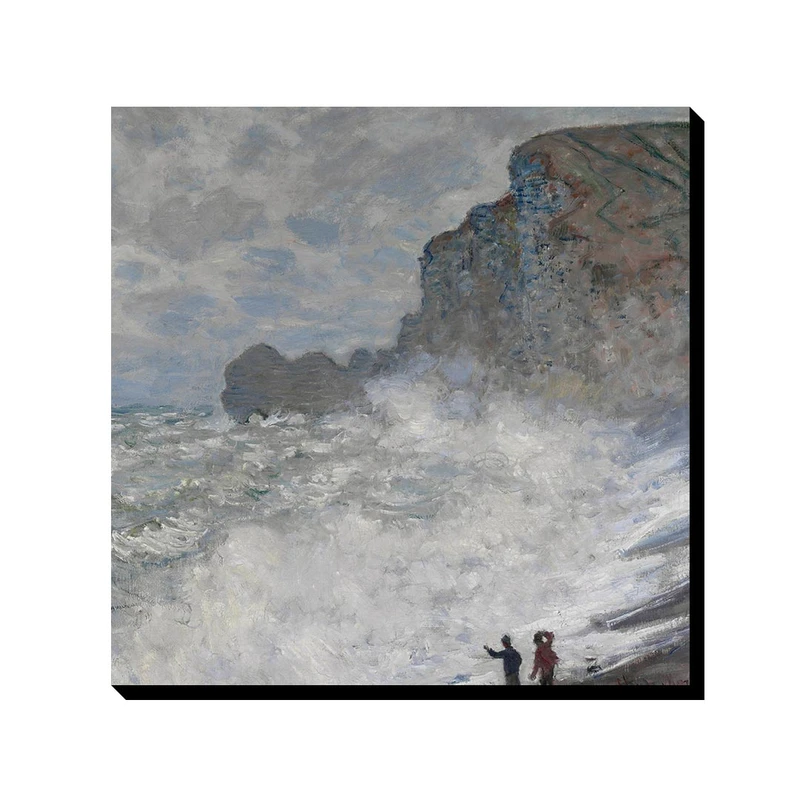 تابلو ترمه طراحان ایده طرح هوای بد در اترتات از مونه کد art0221