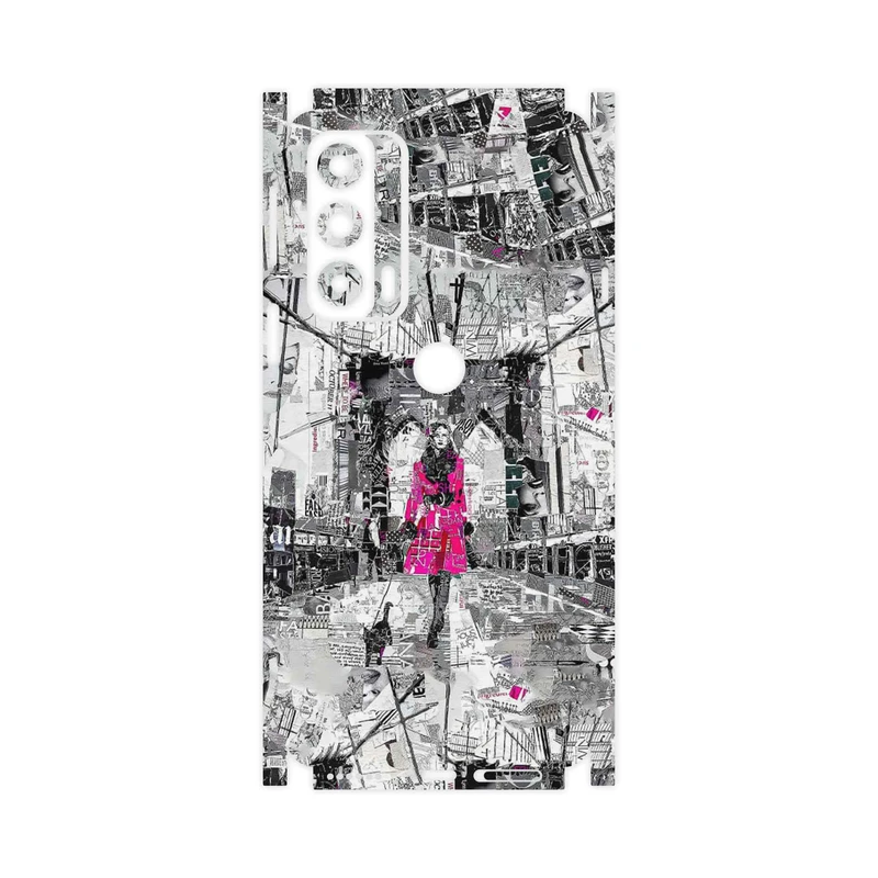 برچسب پوششی ماهوت مدل Collage of Catwalk Bridge-FullSkin مناسب برای گوشی موبایل موتورولا Edge 20