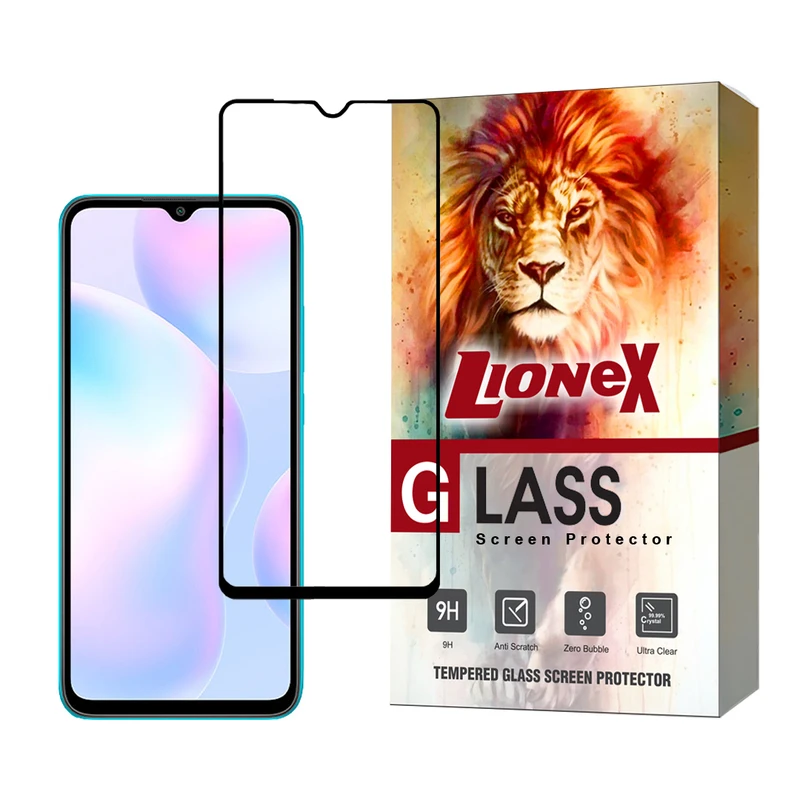 محافظ صفحه نمایش سرامیکی لایونکس مدل CERAMLION مناسب برای گوشی موبایل شیائومی Redmi 9i
