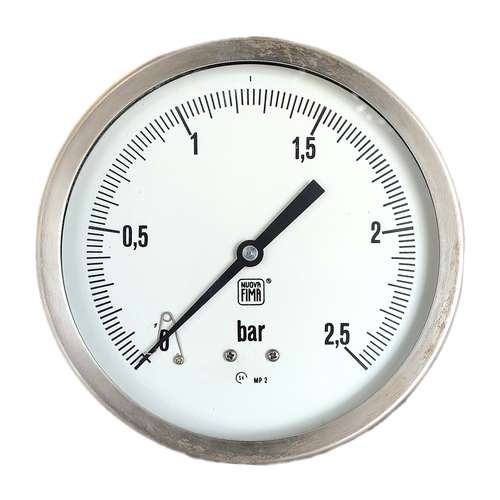 گیج فشار نووا فیما مدل 2.5bar-16cm-back
