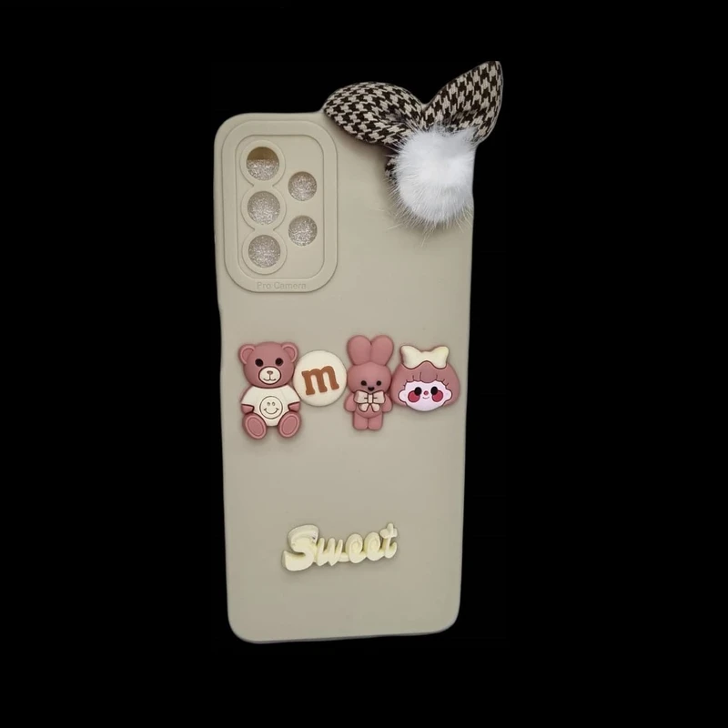 کاور طرح عروسکی برجسته مدل sweet مناسب برای گوشی موبایل سامسونگ Galaxy A32 5G