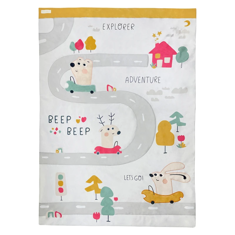 عکس شماره 2 : ست 7 تکه روتختی کودک پینک بلو مدل ماشین