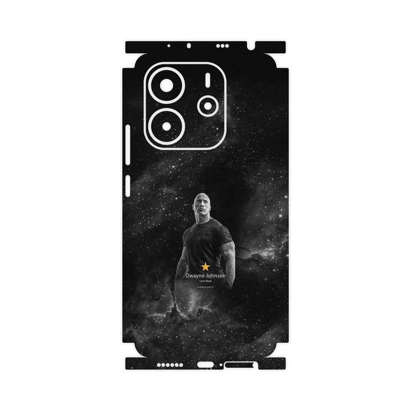 برچسب پوششی ماهوت مدل Dwayne Johnson-FullSkin مناسب برای گوشی موبایل شیائومی Redmi Note 14 4G