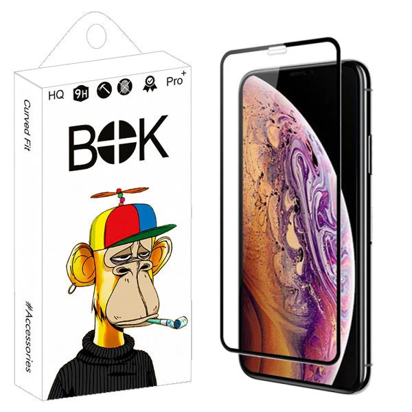 محافظ صفحه نمایش بوک مدل T4K مناسب برای گوشی موبایل اپل iphone 11 promax