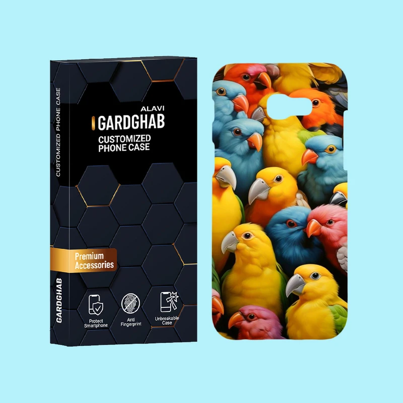 کاور گارد قاب علوی مدل حیوانات مناسب برای گوشی موبایل سامسونگ Galaxy A5 2017 / A520