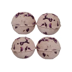 نمک حمام مدل گل سرخ وزن 140 گرم بسته 4 عددی