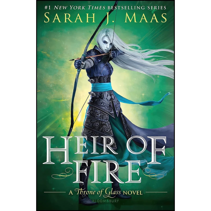 کتاب Heir of Fire  اثر Sarah J. Maas انتشارات Bloomsbury YA