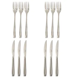 ست کارد و چنگال میوه خوری 12 پارچه تلیپ کد S-1