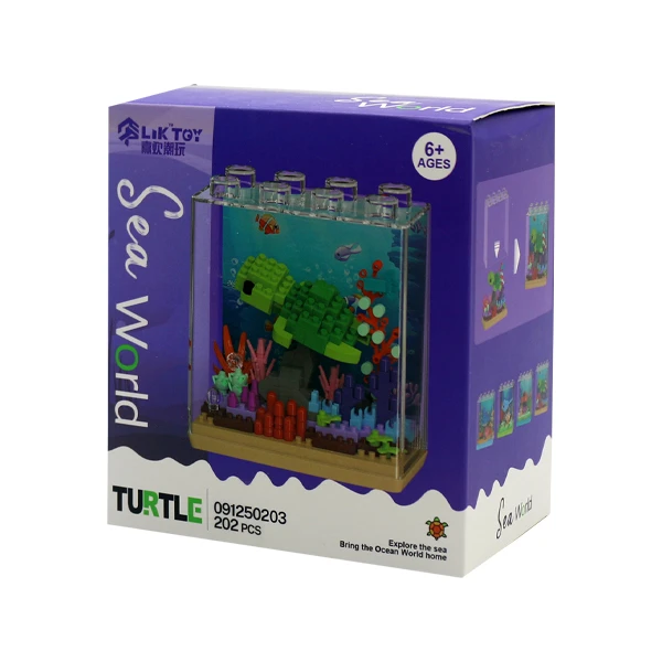 ساختنی 202 تکه مدل 50201.4 طرح لاک پشت