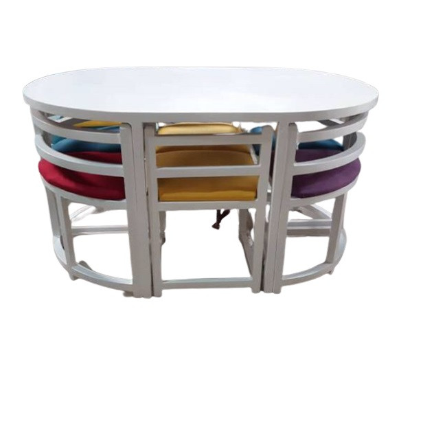 میز و صندلی ناهارخوری 6 نفره مدل Wh-004