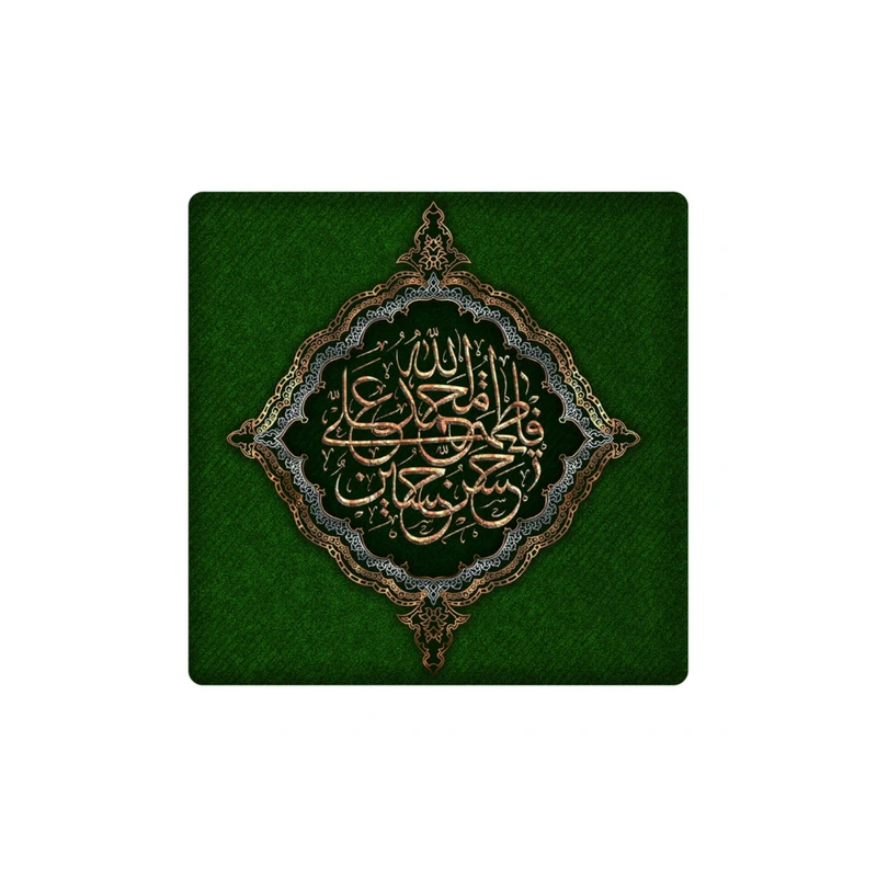 کاشی طرح پنج تن کدz491